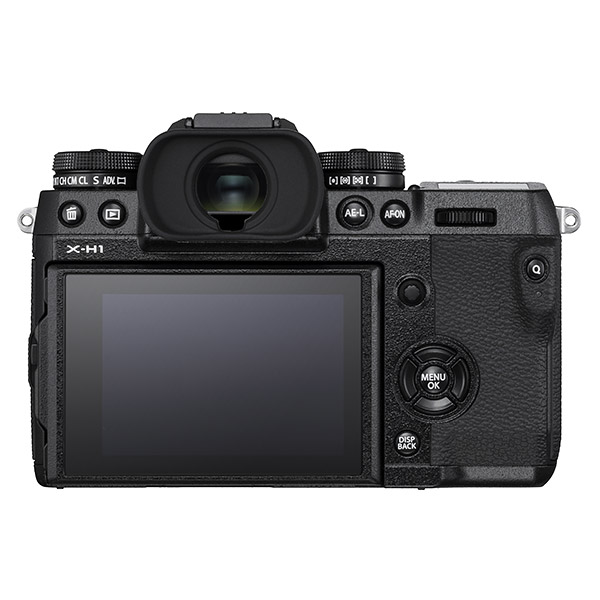 Fujifilm X-H1, back