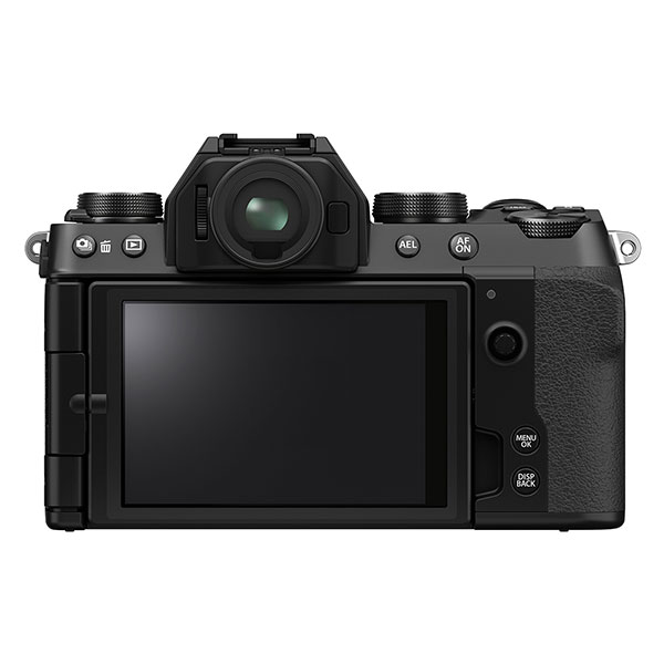 Fujifilm X-S10, back