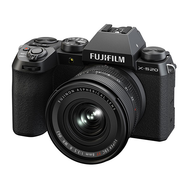 Fujifilm X-S20, front