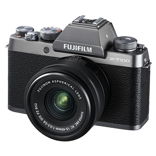 Fujifilm X-T100, front