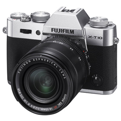 Fujifilm X-T10, front