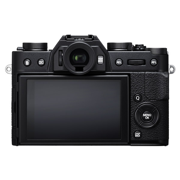 Fujifilm X-T20, back