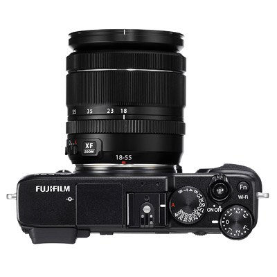 Fujifilm X-E2S, top