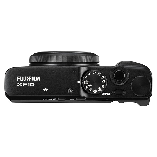 Fujifilm XF10, top