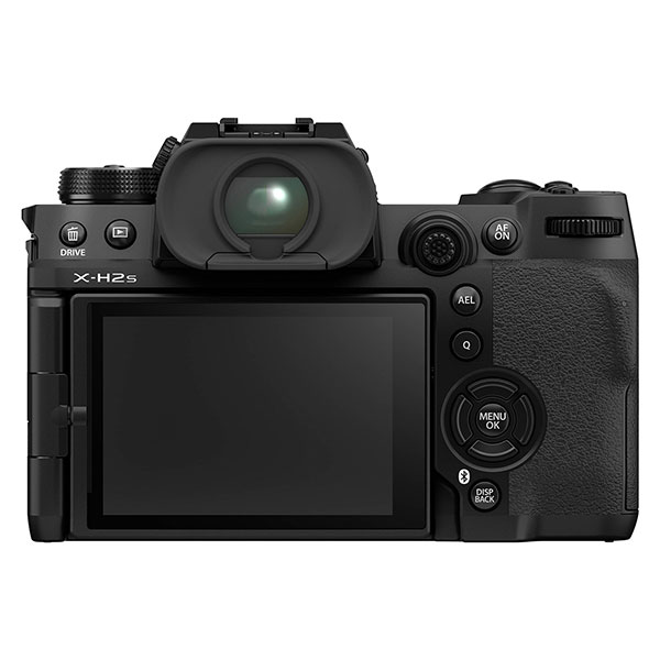 Fujifilm X-H2S, back