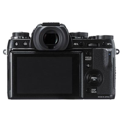 Fujifilm X-T1, back