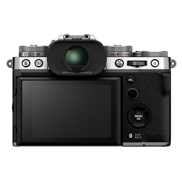 Fujifilm X-T5, back