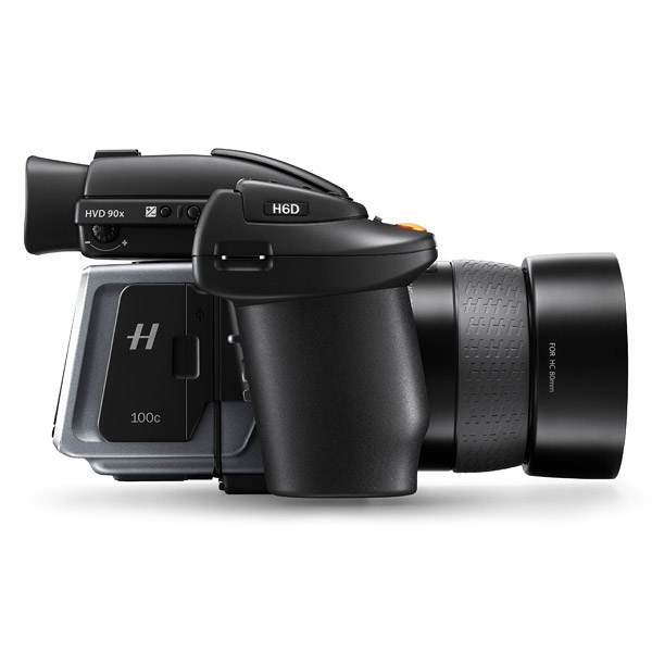 Hasselblad H6D-100, top