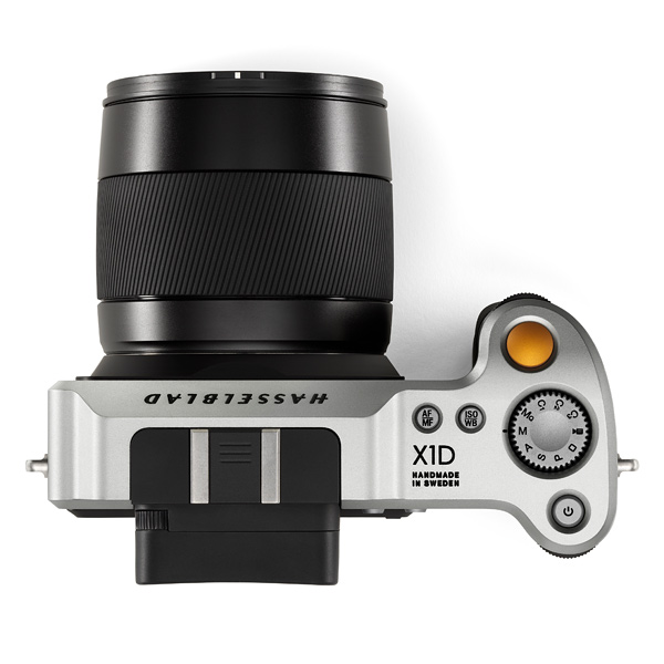 Hasselblad X1D, top