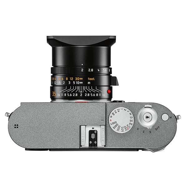 Leica M-E (Typ 240), top