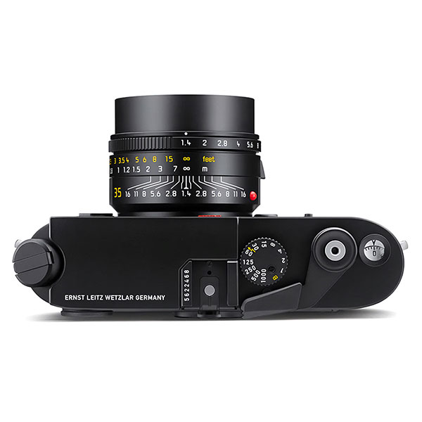 Leica M6 (2022), top