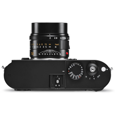 Leica M Monochrom (Typ 246), top