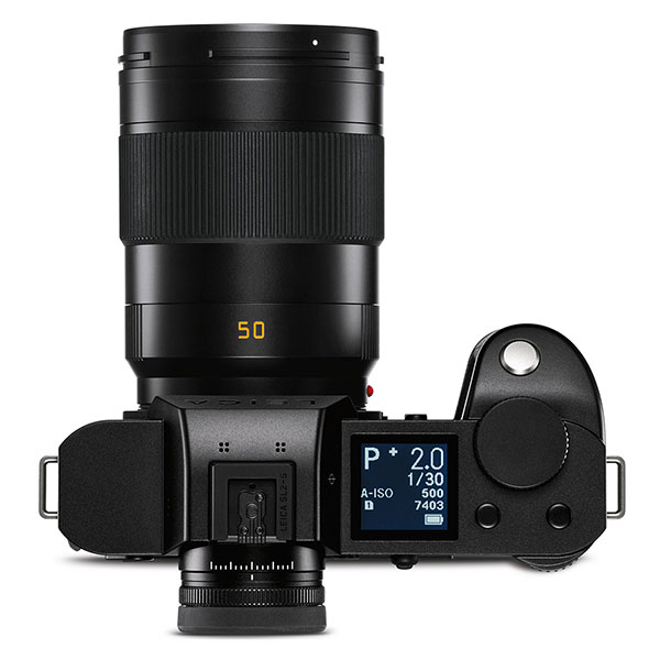 Leica SL2-S, top