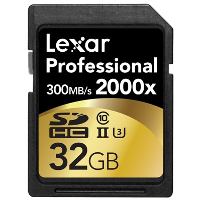 Lexar SDHC 32GB (300MB/s)