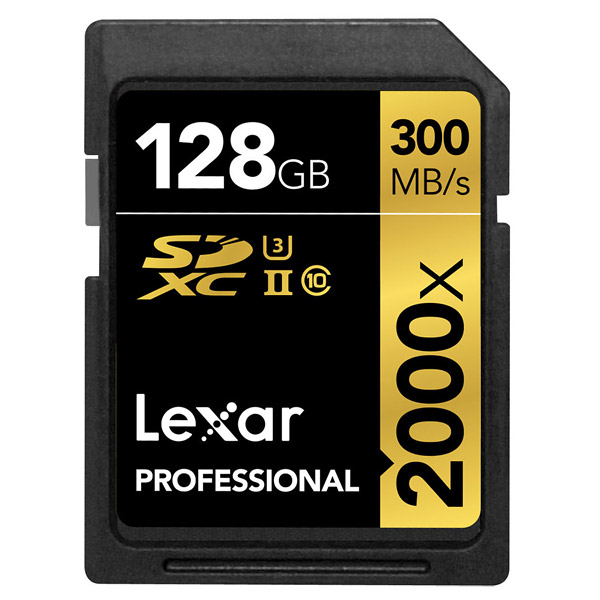 Lexar SDXC 128GB (300MB/s)