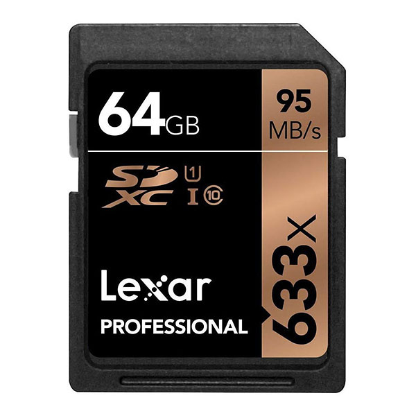 Lexar SDXC 64 GB (95MB/s)