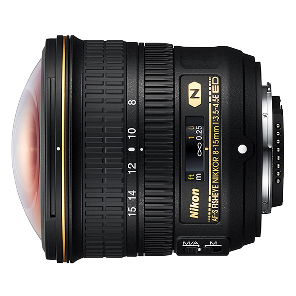 Nikon AF-S 8-15mm f/3.5-4.5 E ED Fisheye