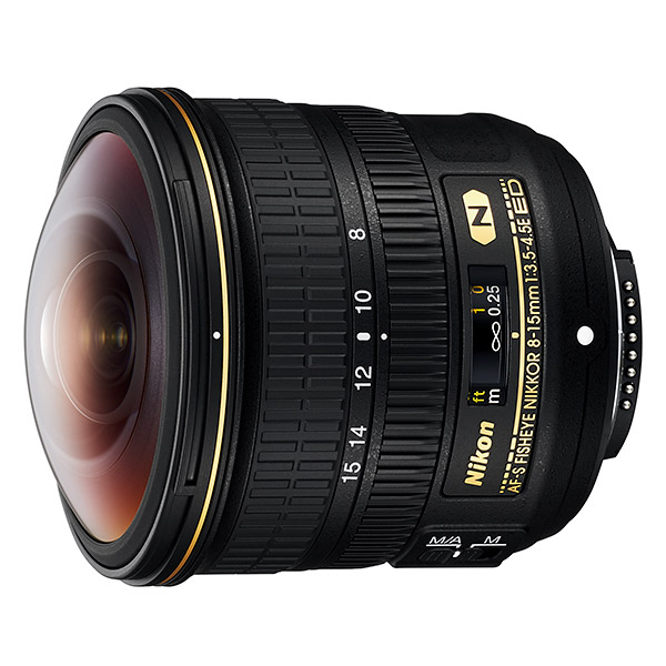 Nikon AF-S 8-15mm f/3.5-4.5 E ED Fisheye