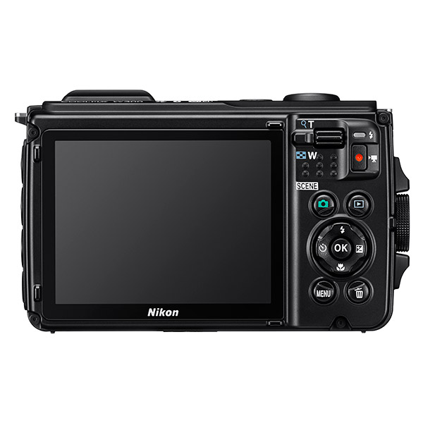 Nikon Coolpix W300, back