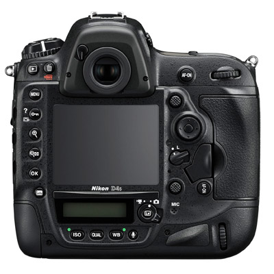 Nikon D4s, back