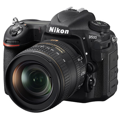 Nikon D500, front