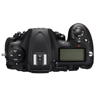 Nikon D500, top