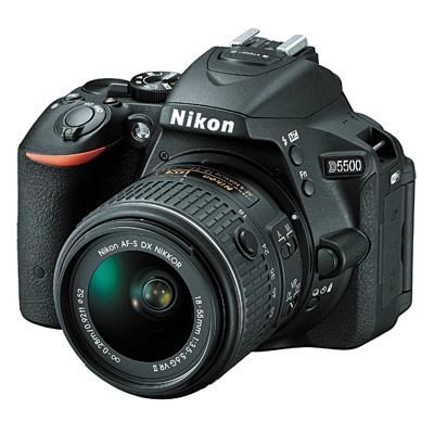 Nikon D5500, front