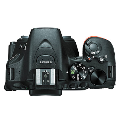 Nikon D5500, top