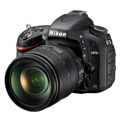 Nikon D610, front