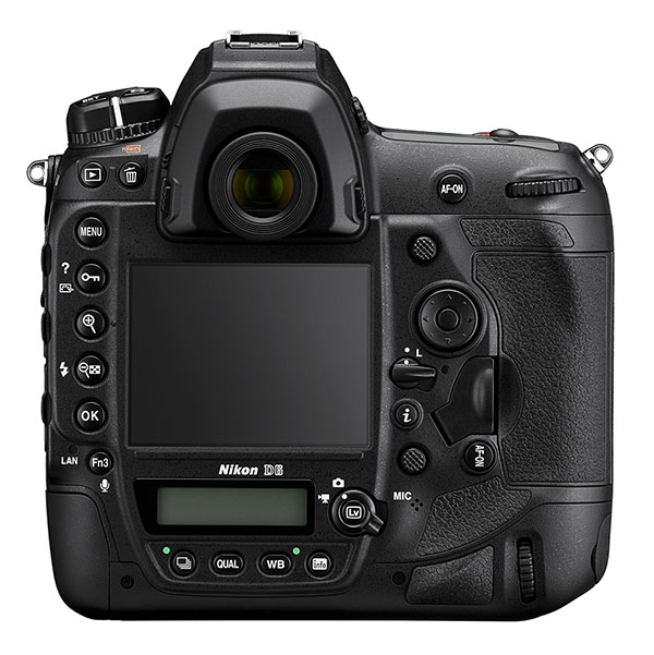 Nikon D6, back