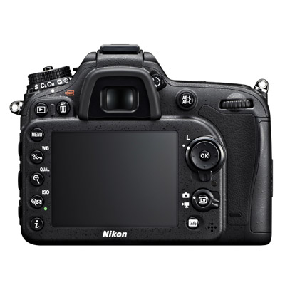 Nikon D7100, back