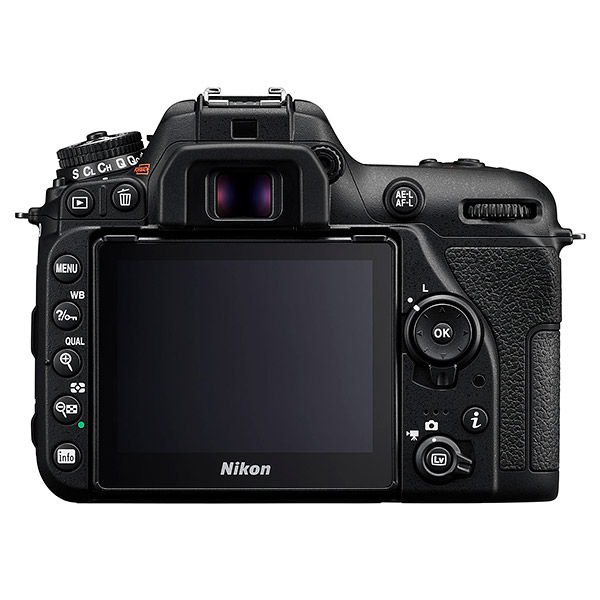 Nikon D7500, back