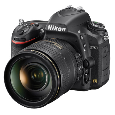 Nikon D750, front