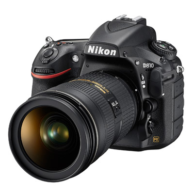 Nikon D810, front