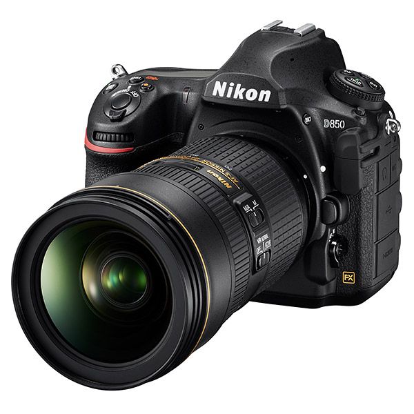 Nikon D850, front