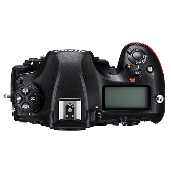 Nikon D850, top