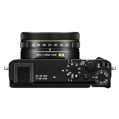 Nikon DL18-50, top