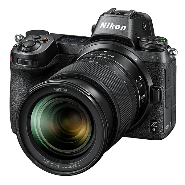 Nikon Z6, front