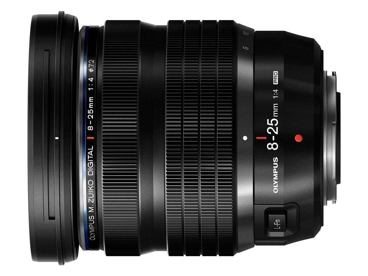 Obiettivo Olympus M.Zuiko Digital ED 8-25mm F4.0 PRO – Zoom Grandangolare Per Micro Quattro Terzi
