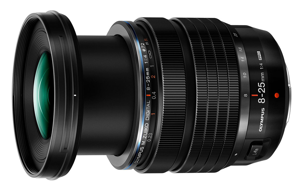 Olympus M.Zuiko Digital ED 8-25mm f/4 Pro : Specifications and