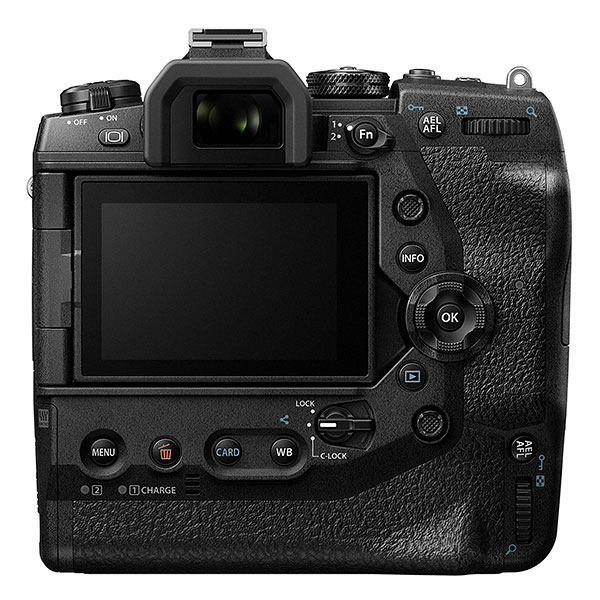 Olympus OM-D E-M1X, back