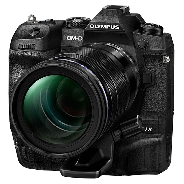 Olympus OM-D E-M1X, front