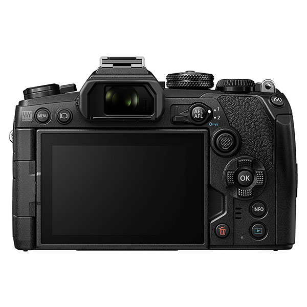 Olympus OM-D E-M1 III, back