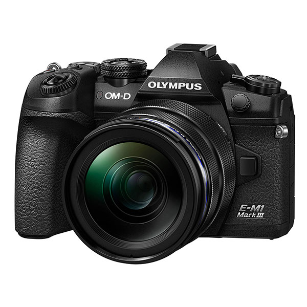 Olympus OM-D E-M1 III, front
