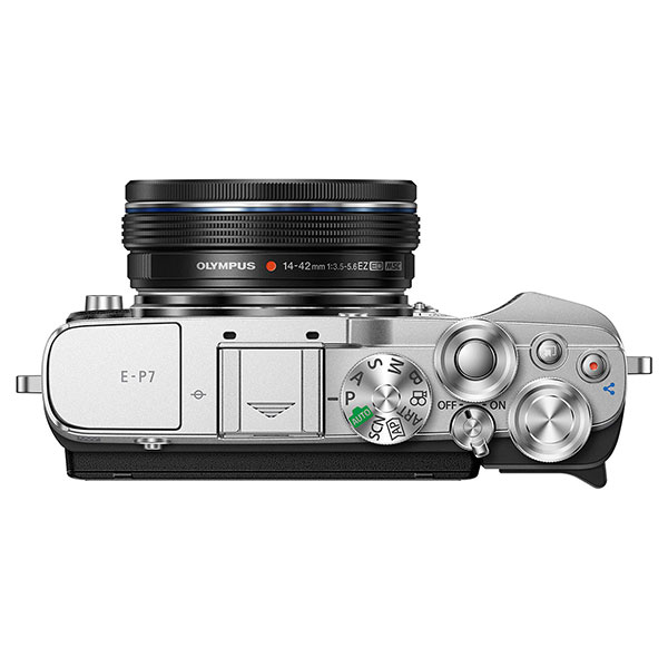 Olympus PEN E-P7, top