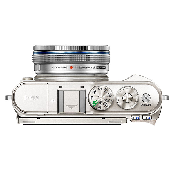 Olympus PEN E-PL9, top