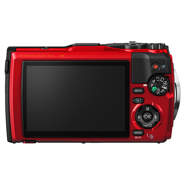 Olympus Tough TG-5, back