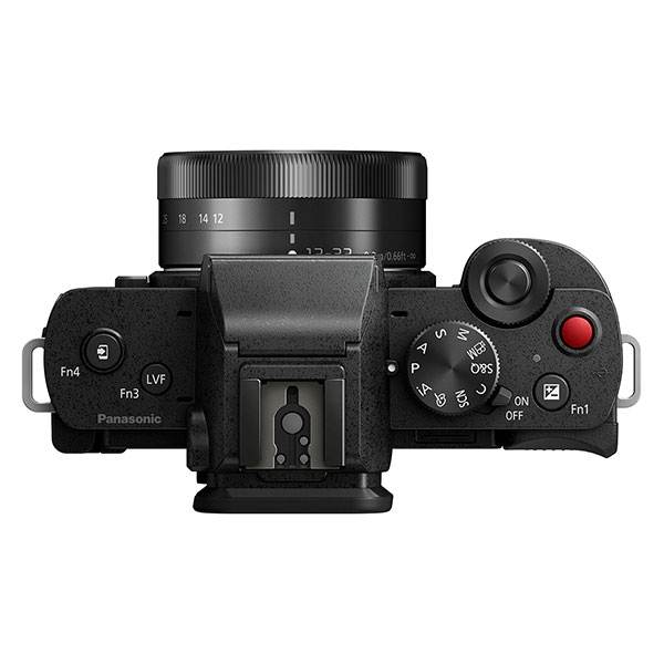 Panasonic G100, top