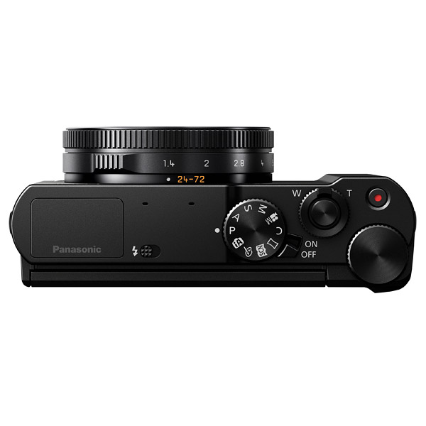 Panasonic LX10 / LX15, top