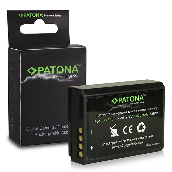 Patona Premium LP-E10